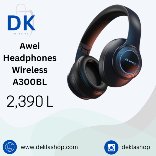 Awei Headphones Wireless A300BL Awei Headphones Wireless A300BL
