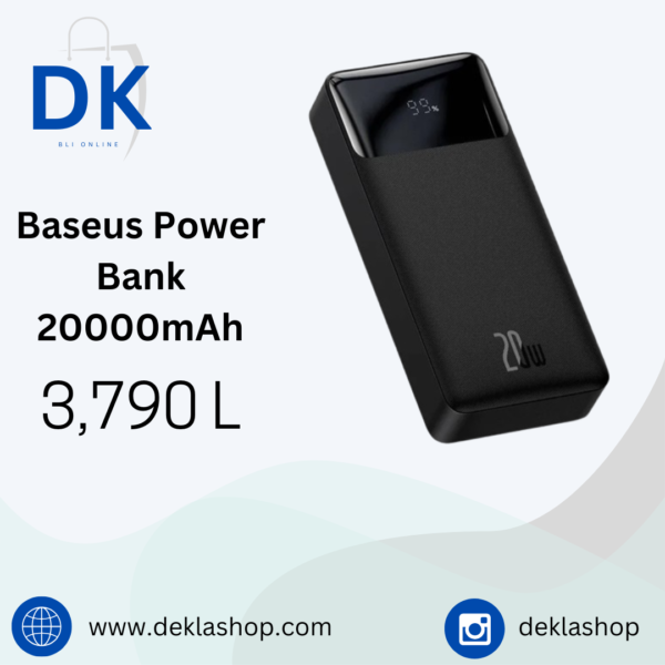 Baseus Power Bank 20000mAh Baseus Power Bank 20000mAh