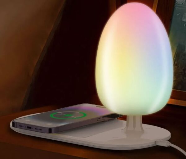 Llampe-Bluetooth-Wireless-Charger-2 LDNIO Fast Wireless Charging Desk Lamp