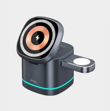 WiWU-3in1-Wireless-Charger Wiwu 3 in 1 Wireless Charger