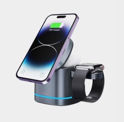 WiWU-3in1-Wirless-Charger-2 Wiwu 3 in 1 Wireless Charger