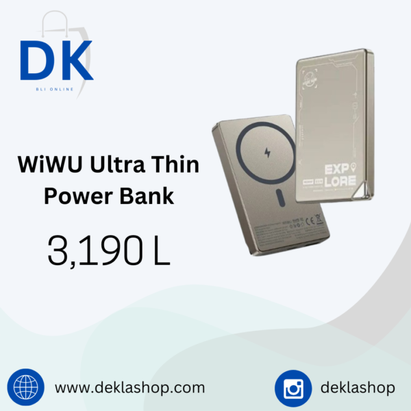 WiWU Ultra Thin Power Bank WiWU Ultra Thin Power Bank