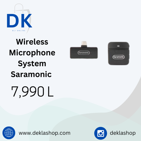 Wireless Microphone System Saramonic Wireless Microphone System Saramonic